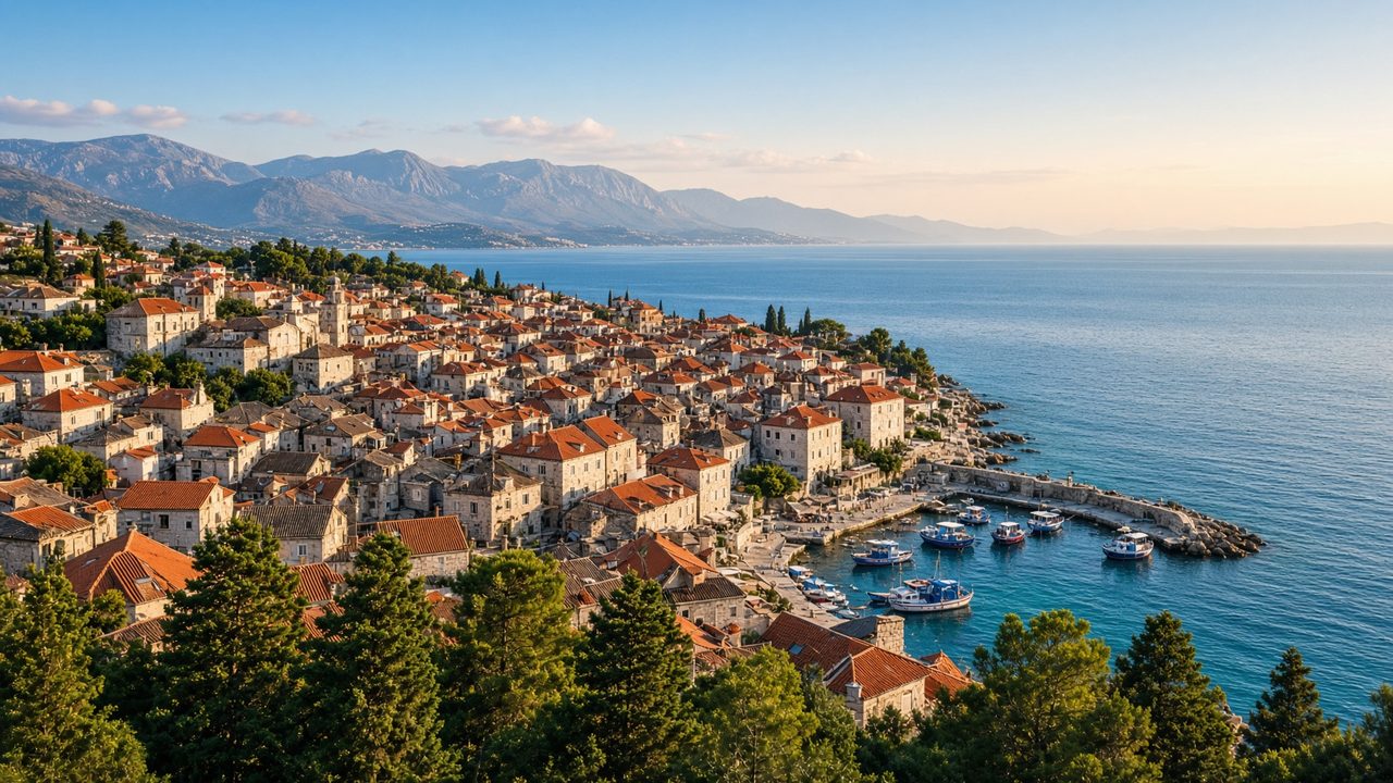 Split harbour, Croatia