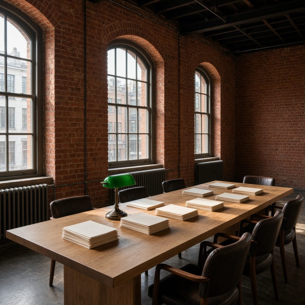 Cuspatevanta studio, a converted Birmingham warehouse room
